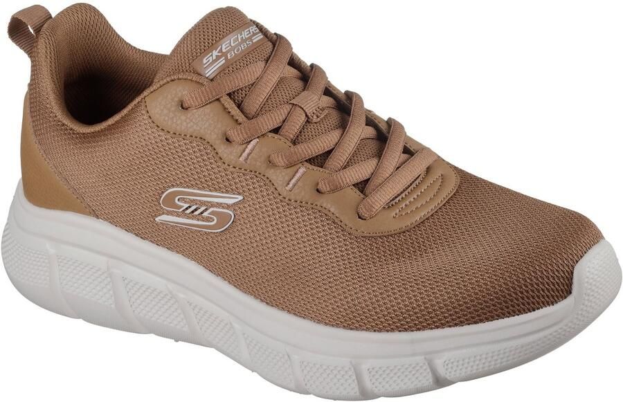 Skechers BOBS B Flex Icy Edge Textiel Heren Chestnut Sneakers
