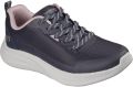 Skechers Bobs Moda Flex Textiel Dames Donkerblauwe Sneakers - Marineblauw
