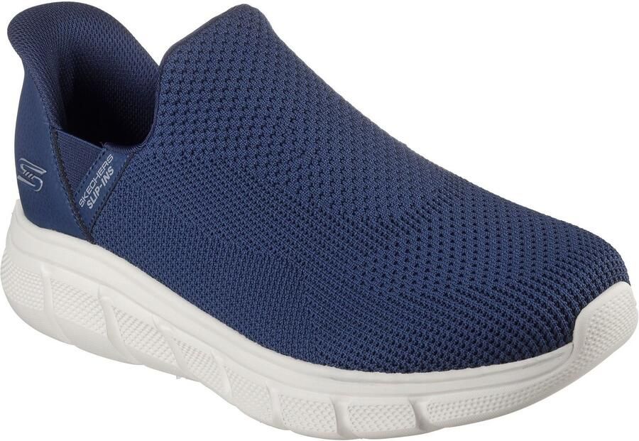 Skechers BOBS Sport B Flex Resilient Textiel Heren Sneakers Navy