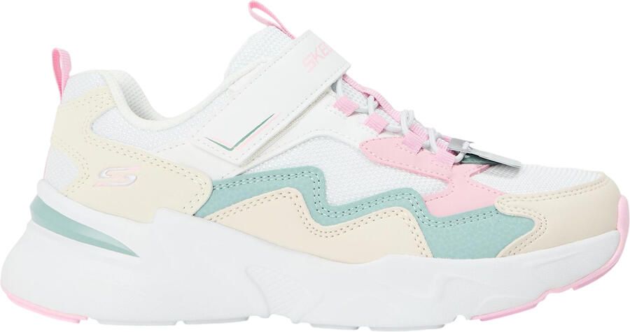 Skechers Bobs-sportschoenen voor kinderen (Wit Roze)