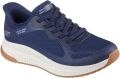 Skechers BOBS Squad 4 Basislook Dames Navy Sneakers - Marineblauw