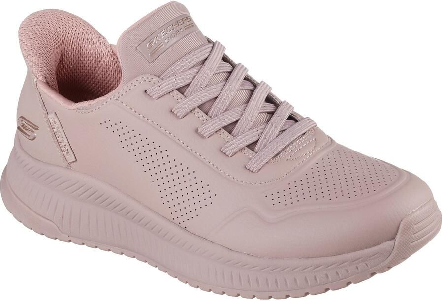 Skechers BOBS Squad 4 Sleutel Look Dames Blush Sneakers