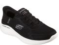 Skechers Bounder 2.0 Emerged Textiel Heren Zwart Wit Trainers - Zwart