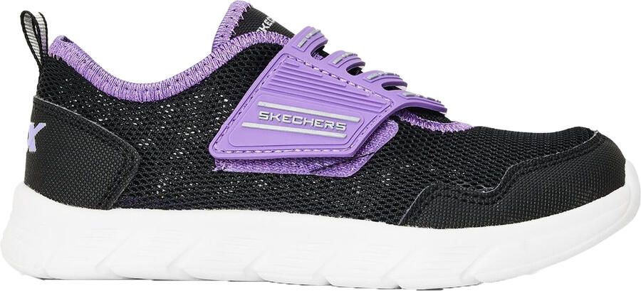 Skechers Comfyflex Mesh-sportschoenen voor kinderen (Zwart)