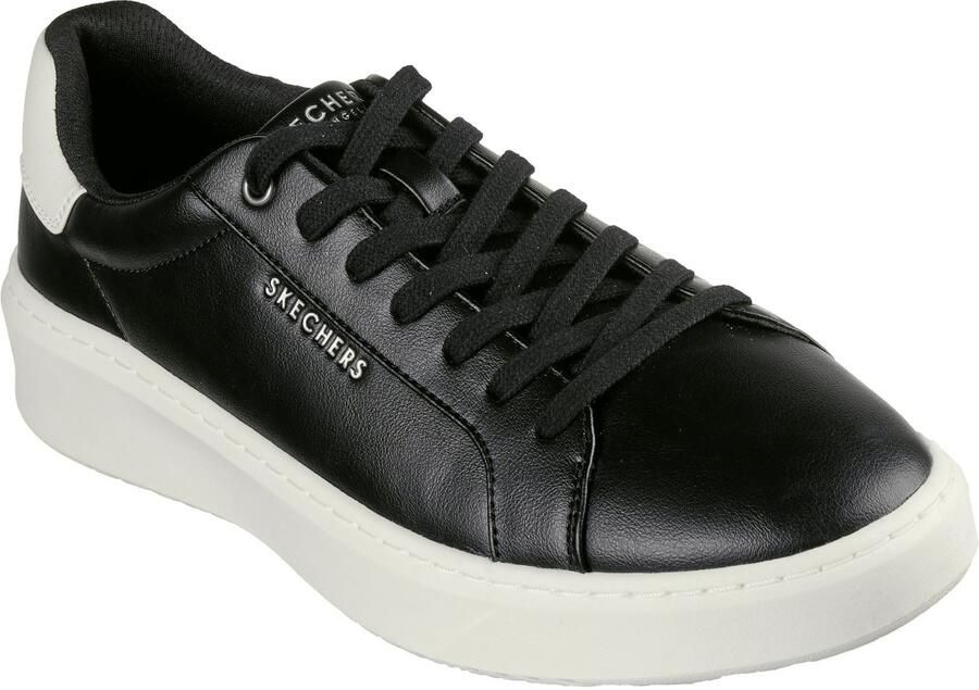 Skechers Court Break Suit Synthetische Heren Zwarte Sneakers
