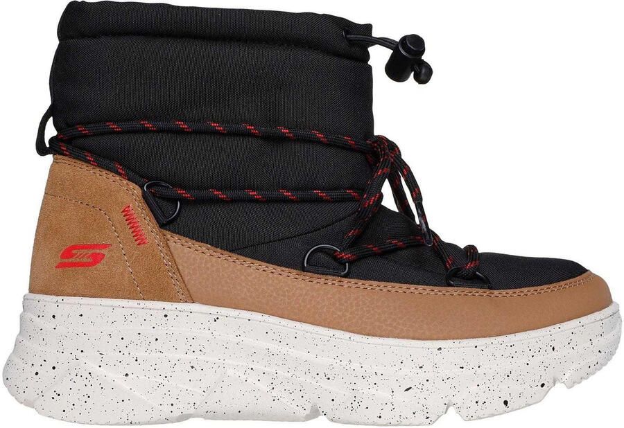 Skechers Dames Bobsmt Peak Wandelschoenen (Zwart Natuurlijk)