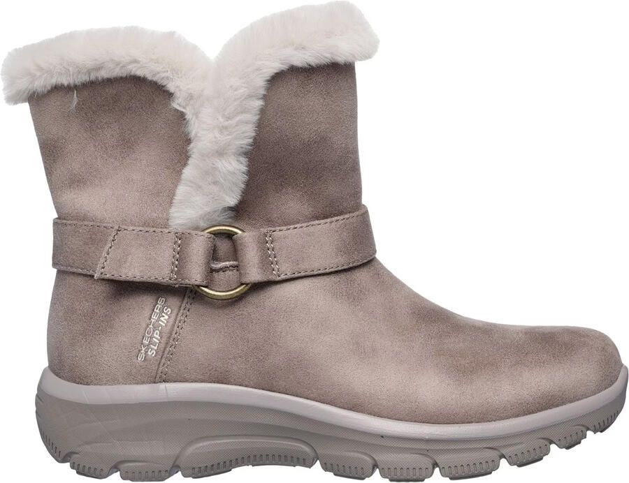Skechers Dames Easy Going Dreamers enkellaarsjes (Donkere Taupe)