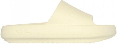 Skechers Dames Enkele Band Arch Fit Platte Slippers (Crème)