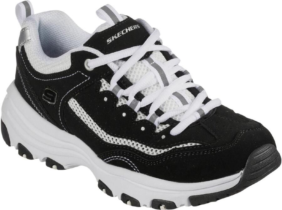 Skechers Dames I Conik-sportschoenen (Zwart Wit)