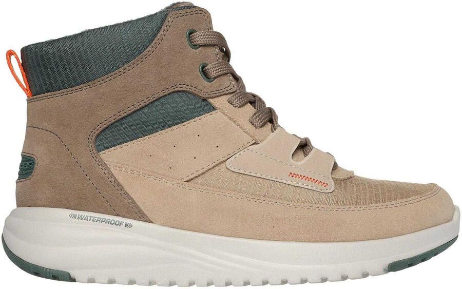 Skechers Dames On The GO Stellar Suede Enkellaarsjes (Taupe)