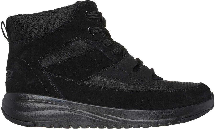 Skechers Dames On The GO Stellar Suède Enkellaarsjes (Zwart)