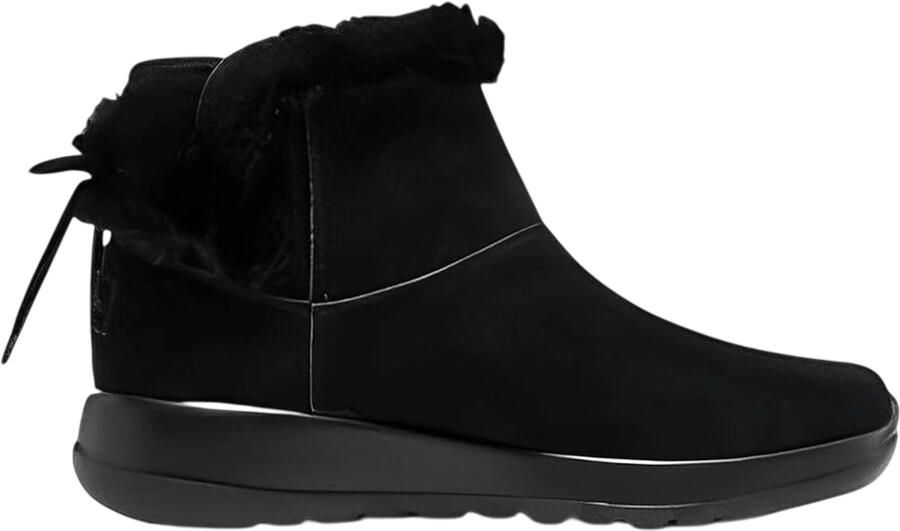 Skechers Dames On The Go Suède Enkellaarsjes (Zwart)