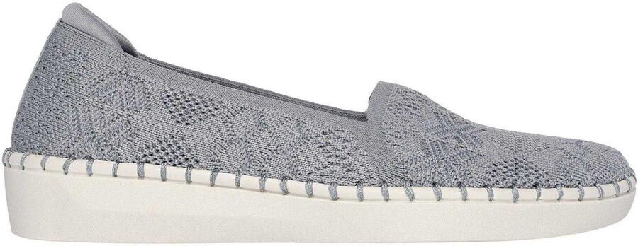 Skechers Dames Sepulveda Haakwerk Sneakers (Grijs)