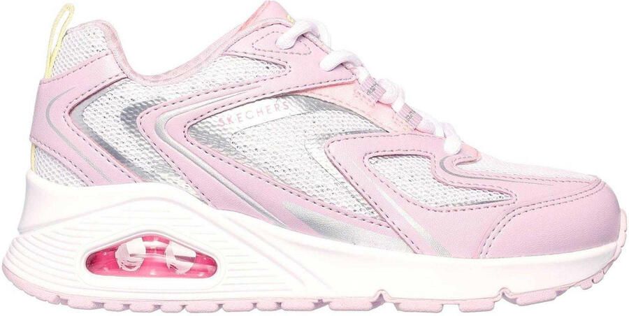 Skechers Dames Tres Air Uno Glit Airy Sneakers (Lavendel Roze)