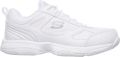 Skechers Dames Dighton-Bricelyn SR Leer Relaxed Fit Veiligheidsschoenen (Wit) - Wit