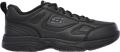 Skechers Dames Dighton-Bricelyn SR Leer Relaxed Fit Veiligheidsschoenen (Zwart) - Zwart