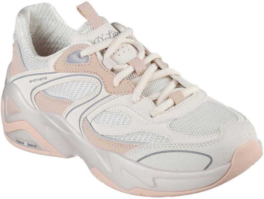 Skechers Dames D´Lux Slip-on Trainers (Gebroken wit)