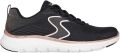 Skechers Dames Flex Appeal 5.0 Platte Trainers (Zwart Rose goud) - Zwart