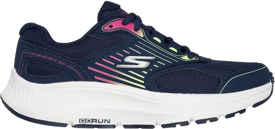 Skechers Dames Go Run Consistent 2.0 Advantage Trainers (Marine Multikleurig)