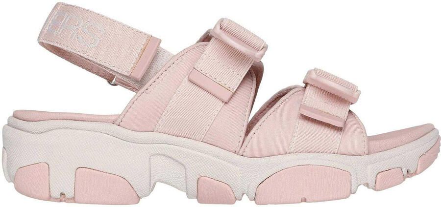 Skechers Dames Platte Hak Sandalen (Blush)