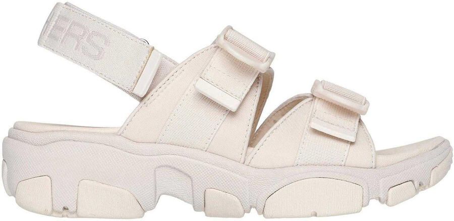Skechers Dames Platte Hak Sandalen (Natuurlijk)