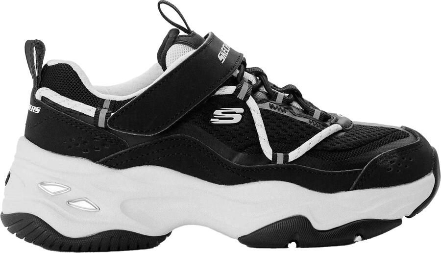 Skechers D´Lites 4.0 sportschoenen voor kinderen (Zwart Wit)