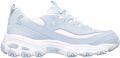 Skechers D'Lites 'Biggest Fan' nubuck-sportschoenen voor dames (Lavendel) - Paars