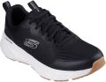 Skechers Edgeride Rekze Textiel Heren Zwart Wit Sneakers - Zwart