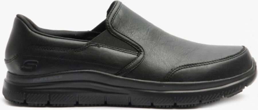 Skechers FLEX ADVANTAGE SR BRONWOOD Heren Relaxed Fit Werk schoenen Zwart