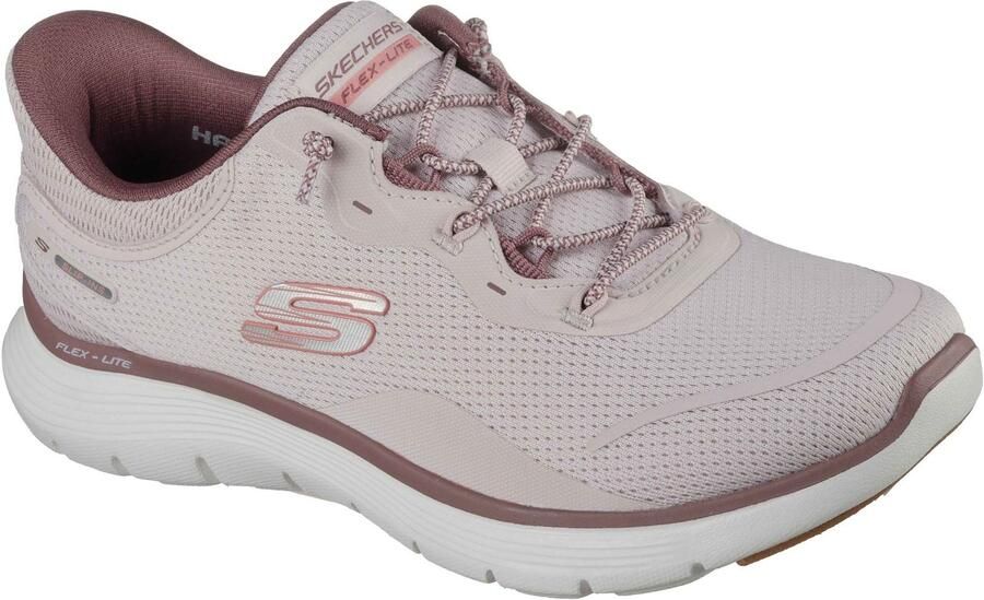 Skechers Flex Appeal 5.0 Easy Breezy Textiel Dames Lichte Mauve Sneakers
