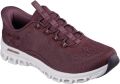 Skechers Glide-Step Elevate Amaze Textiel Dames Bordeaux Sneakers - Rood