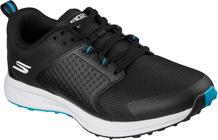 Skechers GO GOLF Quest Leren Heren Zwarte Golfschoenen