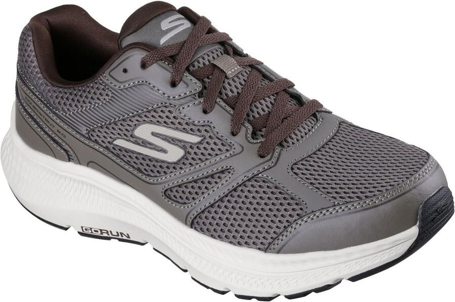 Skechers Go Run Consistent 2.0 Mapleton Leer Herenschoenen in Bruin