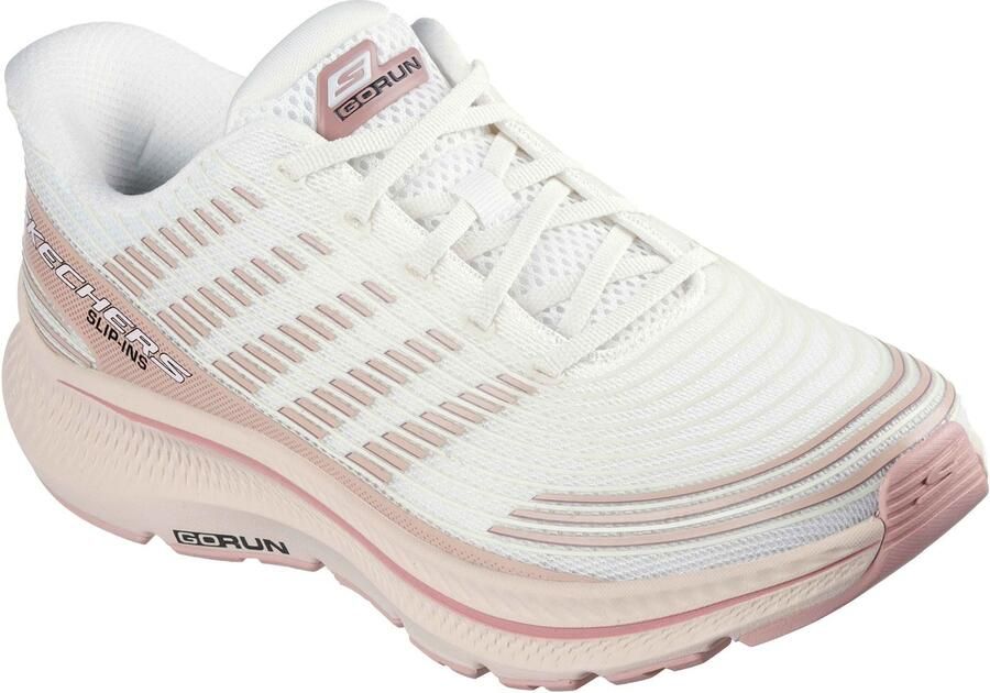 Skechers GO RUN Consistent 2.0 Senna Textiel Dames Natuurlijk Standaard Sneakers