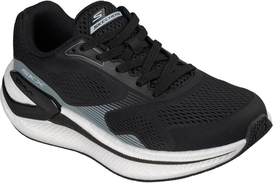 Skechers GO RUN Consistent Pro Corus Textiel Dames Zwart Wit Sneakers
