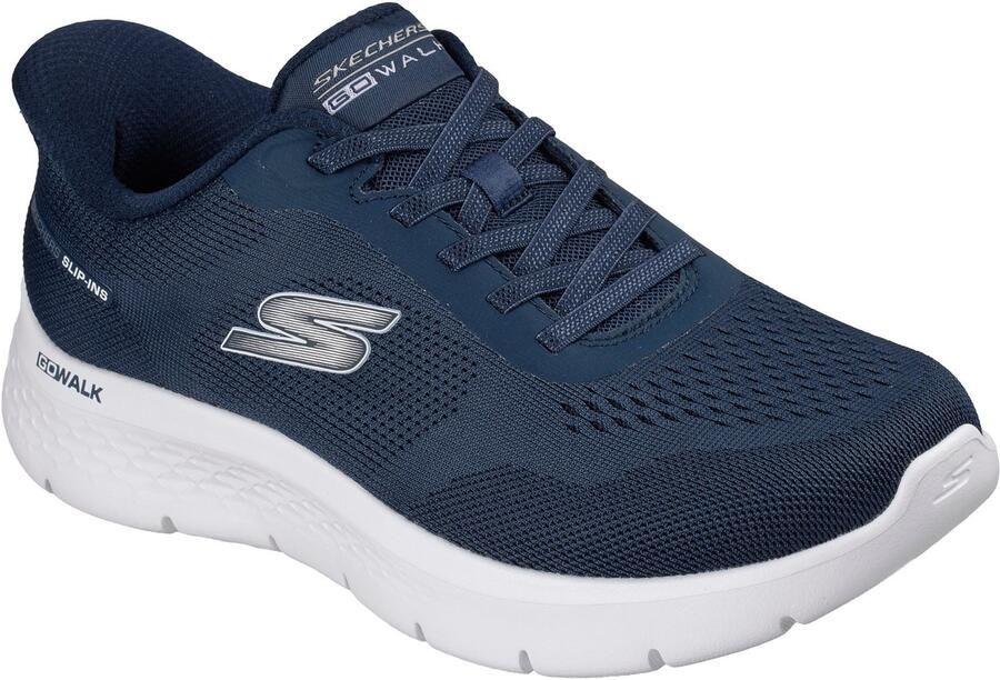 Skechers GO WALK Flex Azriel Textiel Dames Navy Textiel Navy Accent Sneakers