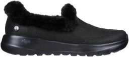 Skechers Go Walk Joy sneakers van imitatiesuède voor dames (Zwart)