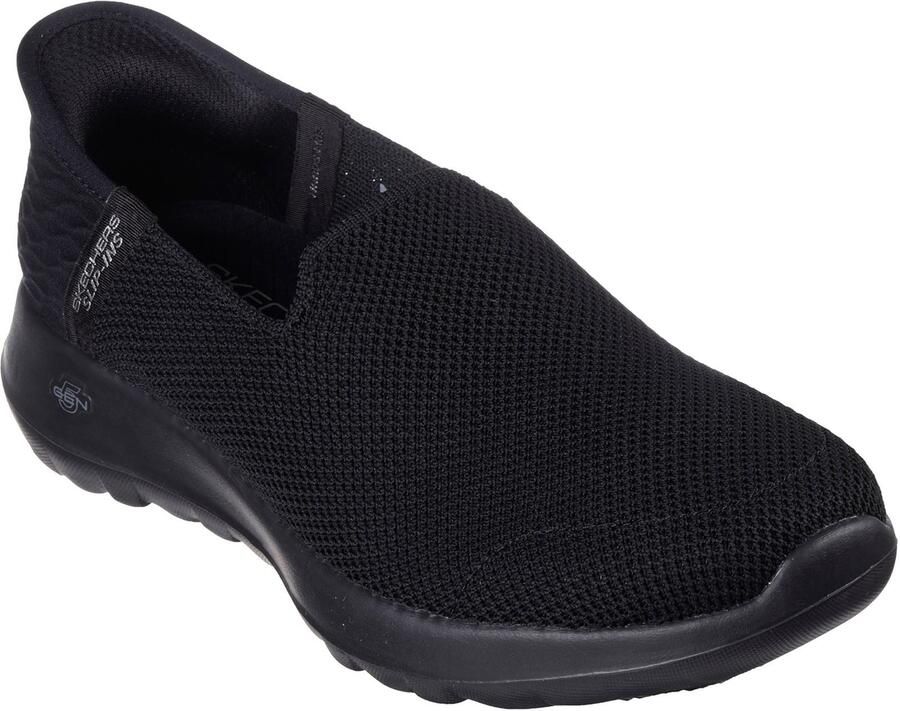 Skechers GO WALK Joy Vela Textiel Dames Zwarte Sneakers