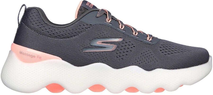 Skechers Go Walk Mesh-sportschoenen voor dames (GRIJS PINK)