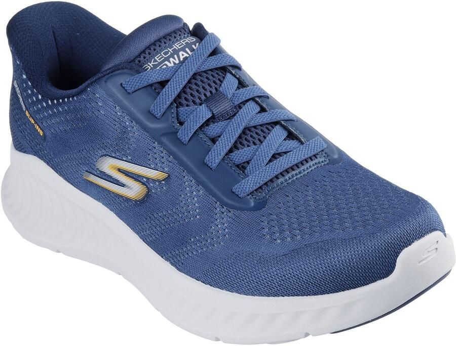 Skechers GO WALK NOW Payton Textiel Heren Navy Sneakers