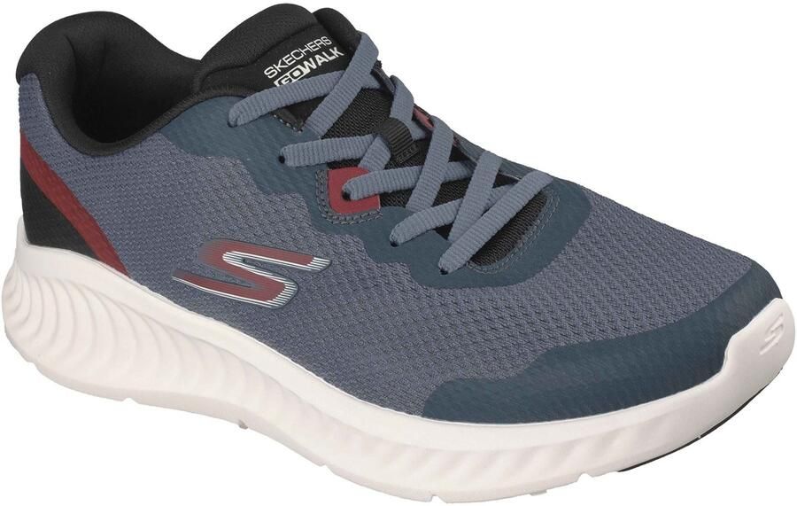 Skechers GO WALK Now Viligent Polyester Heren Slate Sneakers