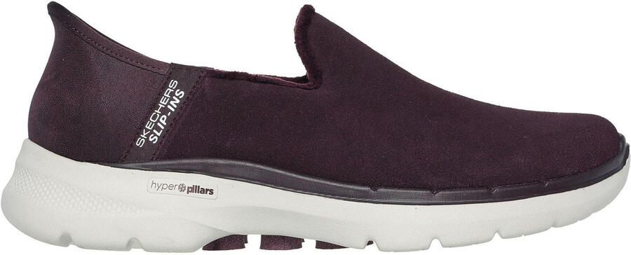 Skechers Gowalk6 textiel sportschoenen voor heren (Pruim)