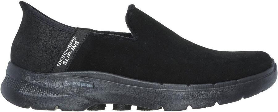 Skechers Gowalk6 textiel sportschoenen voor heren (Zwart)