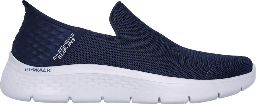 Skechers Heren Go Walk Flex No Hands Trainers (Marine)