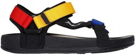 Skechers Heren Hyperslide Textiel Slippers (Zwart)