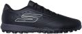 Skechers Heren Razor Snug Fit Kunstgras Voetbalschoenen (Zwart Zilver) - Zwart