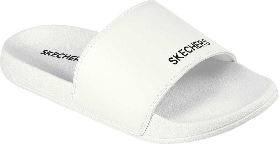 Skechers Heren Sidelines 2 Lichtgewicht Slippers (Wit Zwart)