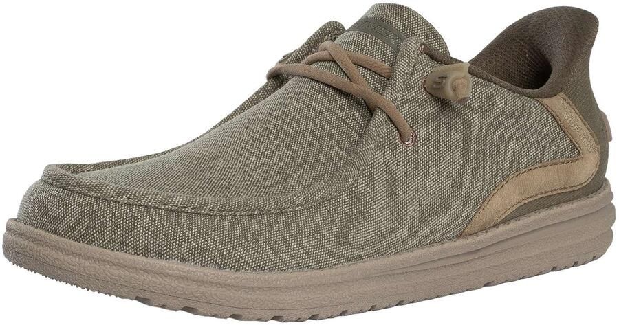 Skechers Instappers Relaxed Fit Melson Coronado Sneakers Groen