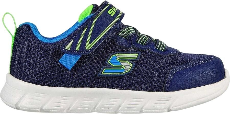 Skechers Jongens Comfy Flex Trainers (Marine Kalk)