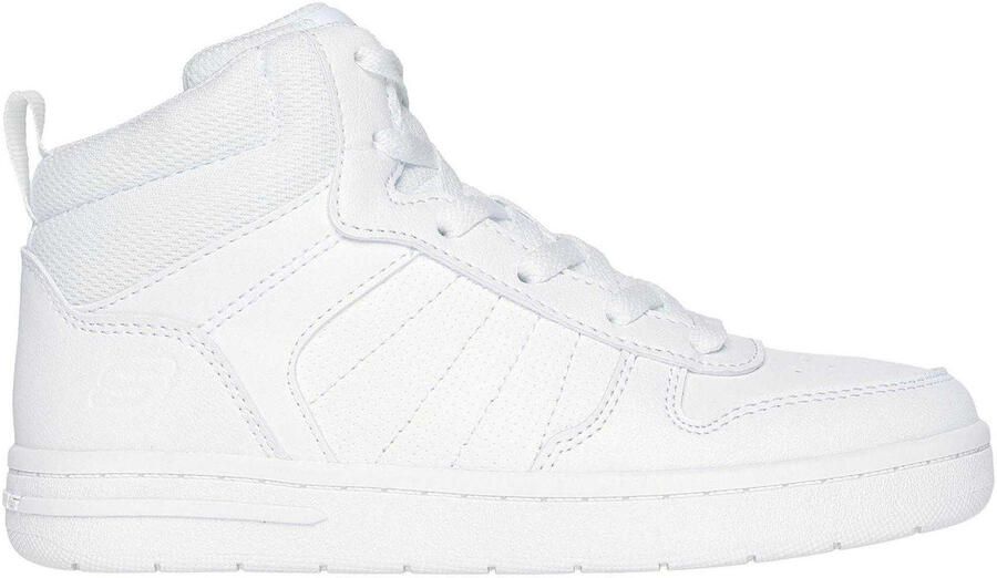 Skechers Kinder Smith Street Hoge Sneakers (Wit)